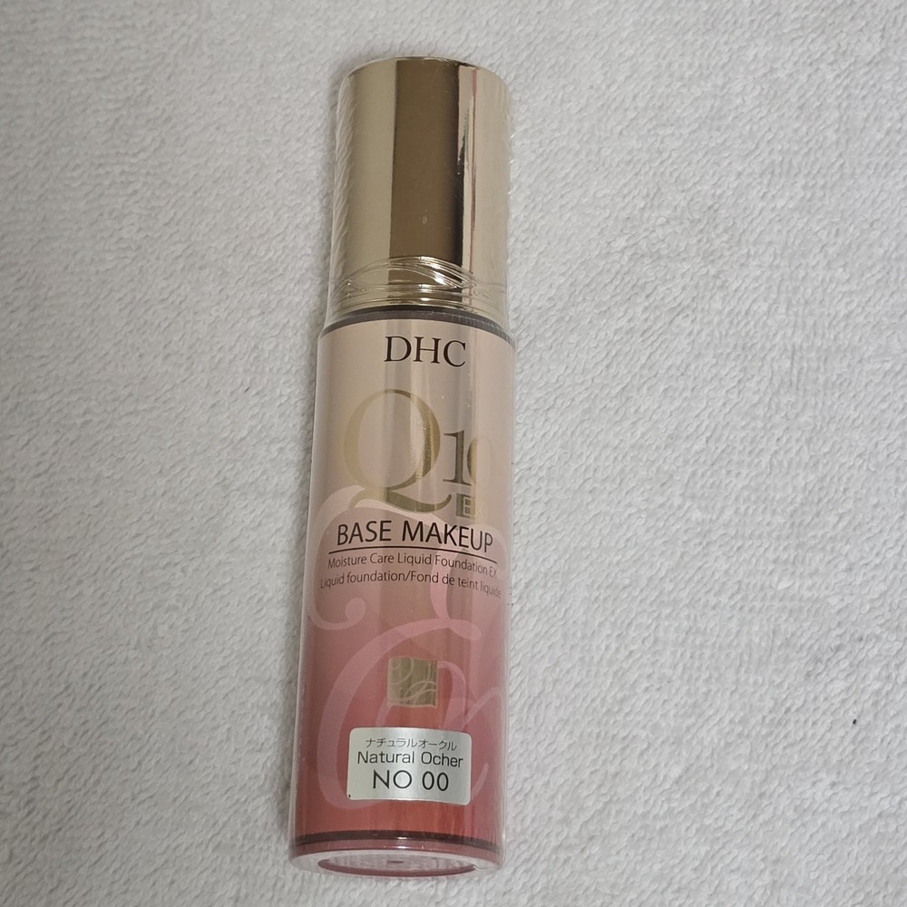 DHC Q10 EX Moisture Care Liquid Foundation 1.3oz‎ Natural Ocher 01 New